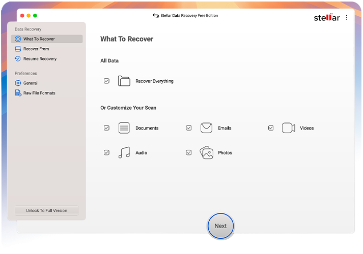 Stellar Data Recovery Software