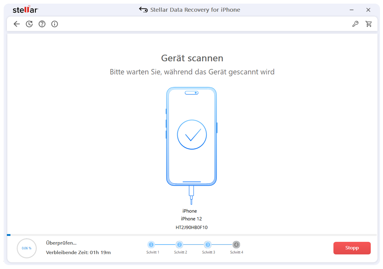 Wählen Sie „ -Scan“