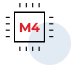 M4 chip ondersteuning 