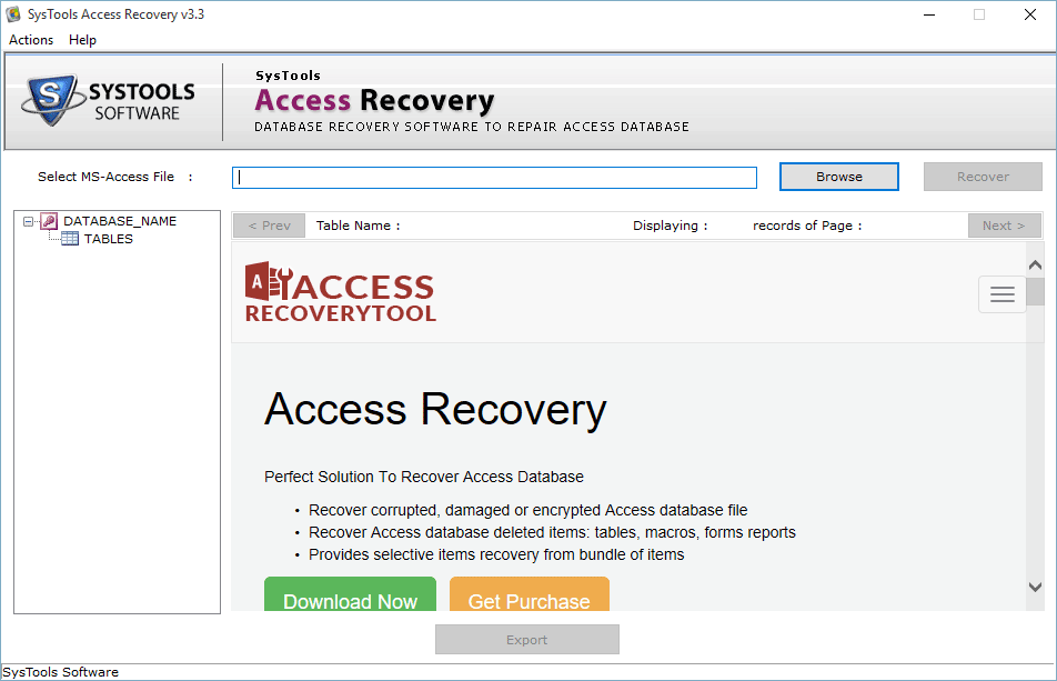 open access repair tool